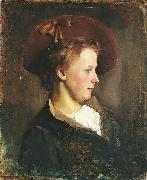 A Lady in a Red Hat